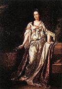 Adriaen van der werff Portrait of Anna Maria Luisa de' Medici, Electress Palatine china oil painting artist